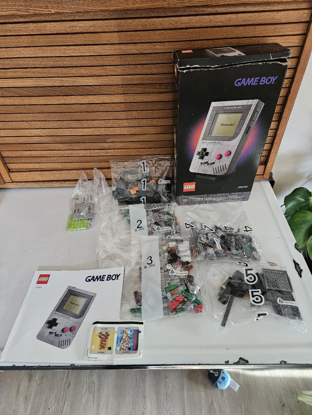Lego Gameboy Set #72046 New Open Box